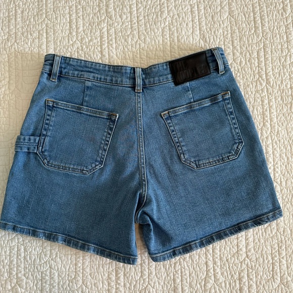 The Kooples Light Blue Denim Shorts - Picture 6 of 9